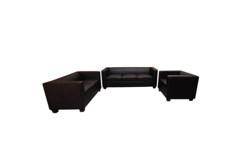 sofas modulares separados negro