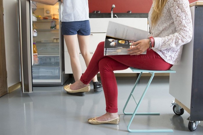taburete de cocina innovador