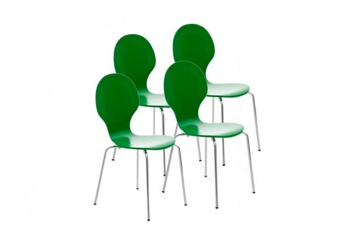 silla verde