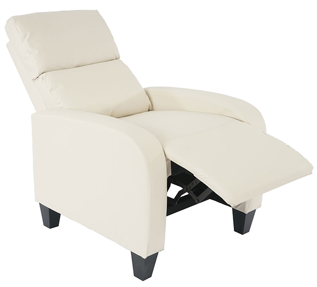 Cómodo sillón relax con sistema de reclinación, disponible en varios colores