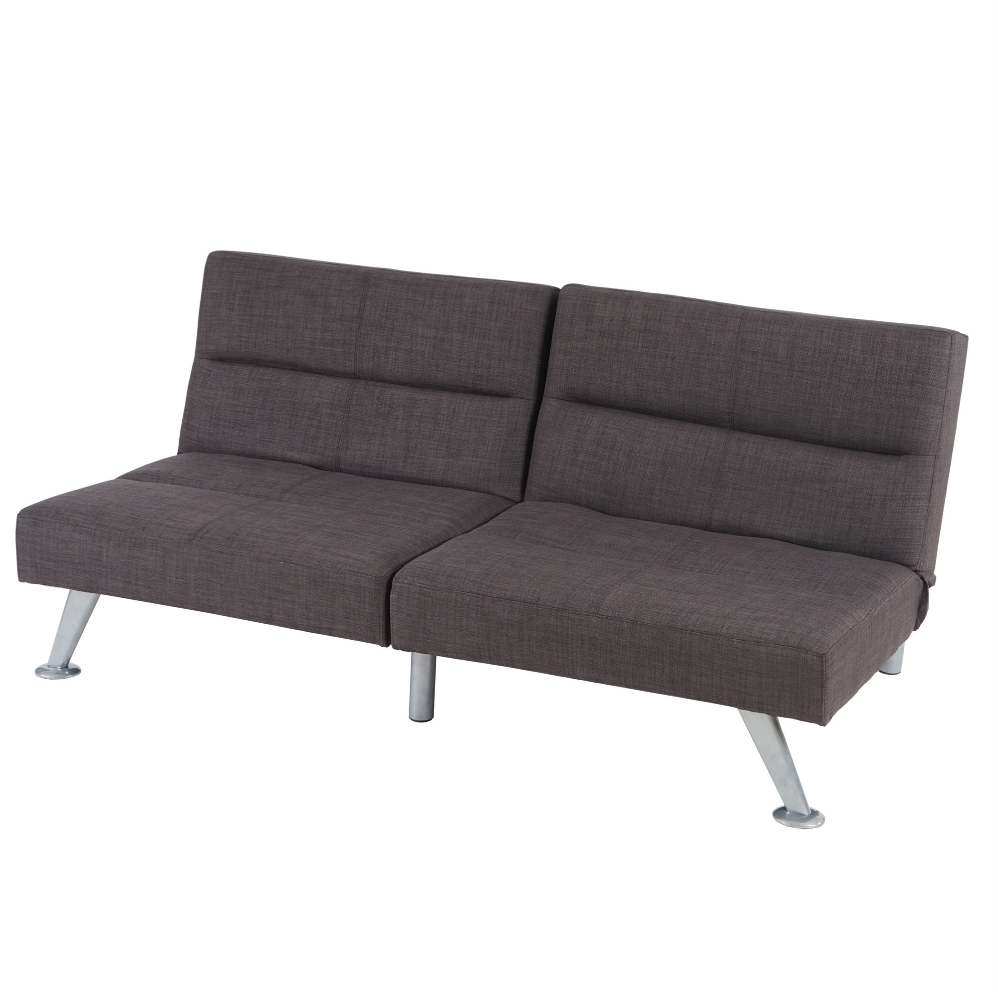 Sofá de 3 plazas sofá cama cama Darwin II marrón, seco Homy.es