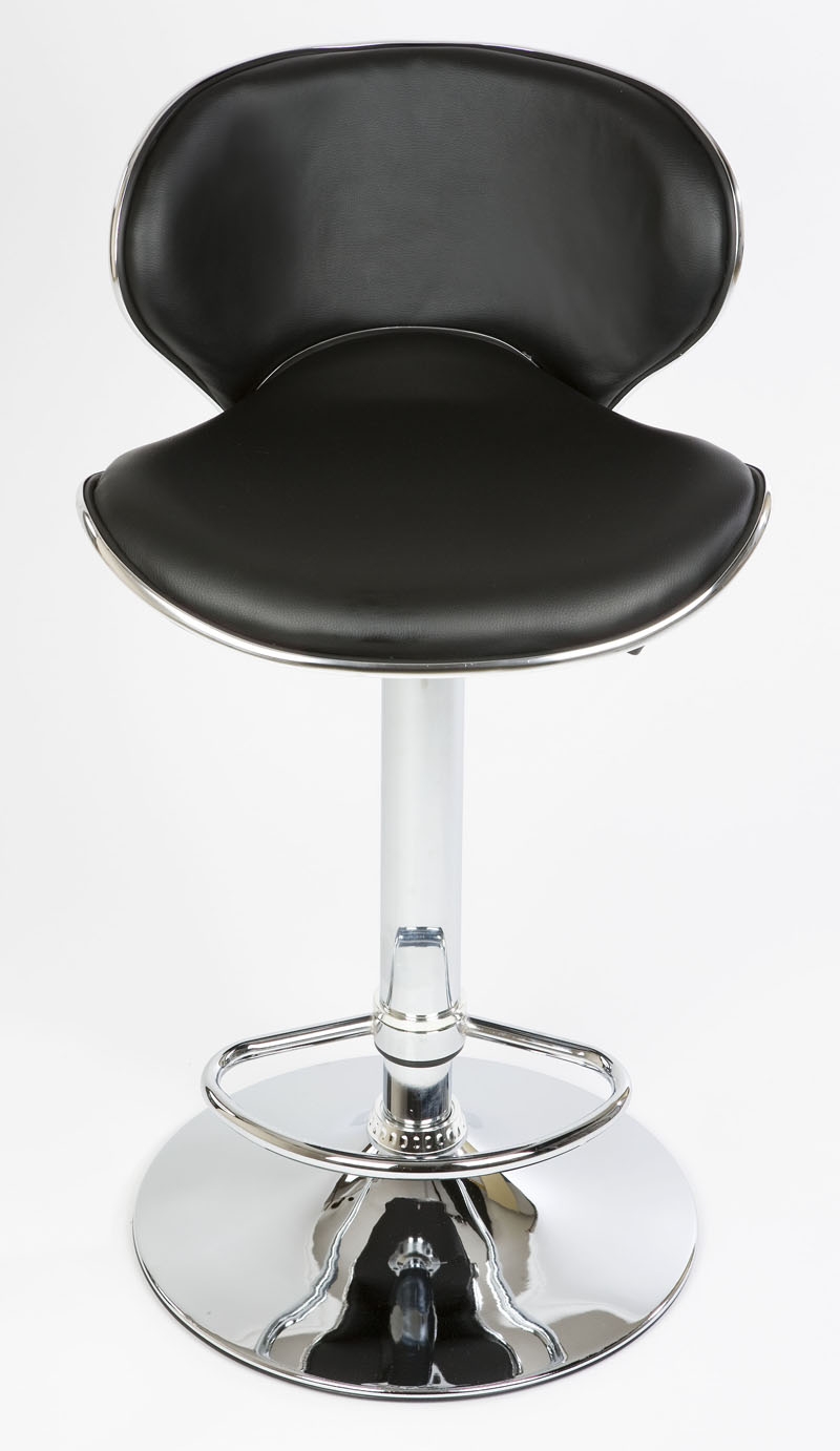 Taburete de Cocina JOSE, ajustable en altura, asiento y respaldo