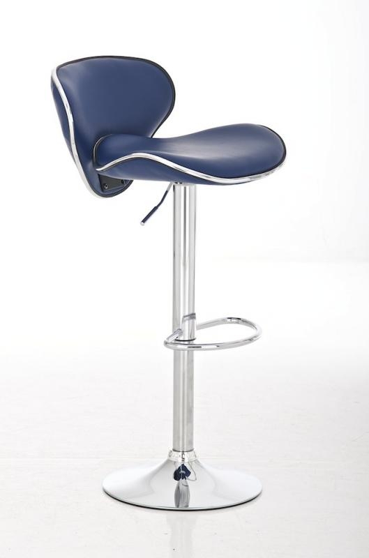 Taburete de Cocina JOSE, ajustable en altura, asiento y respaldo