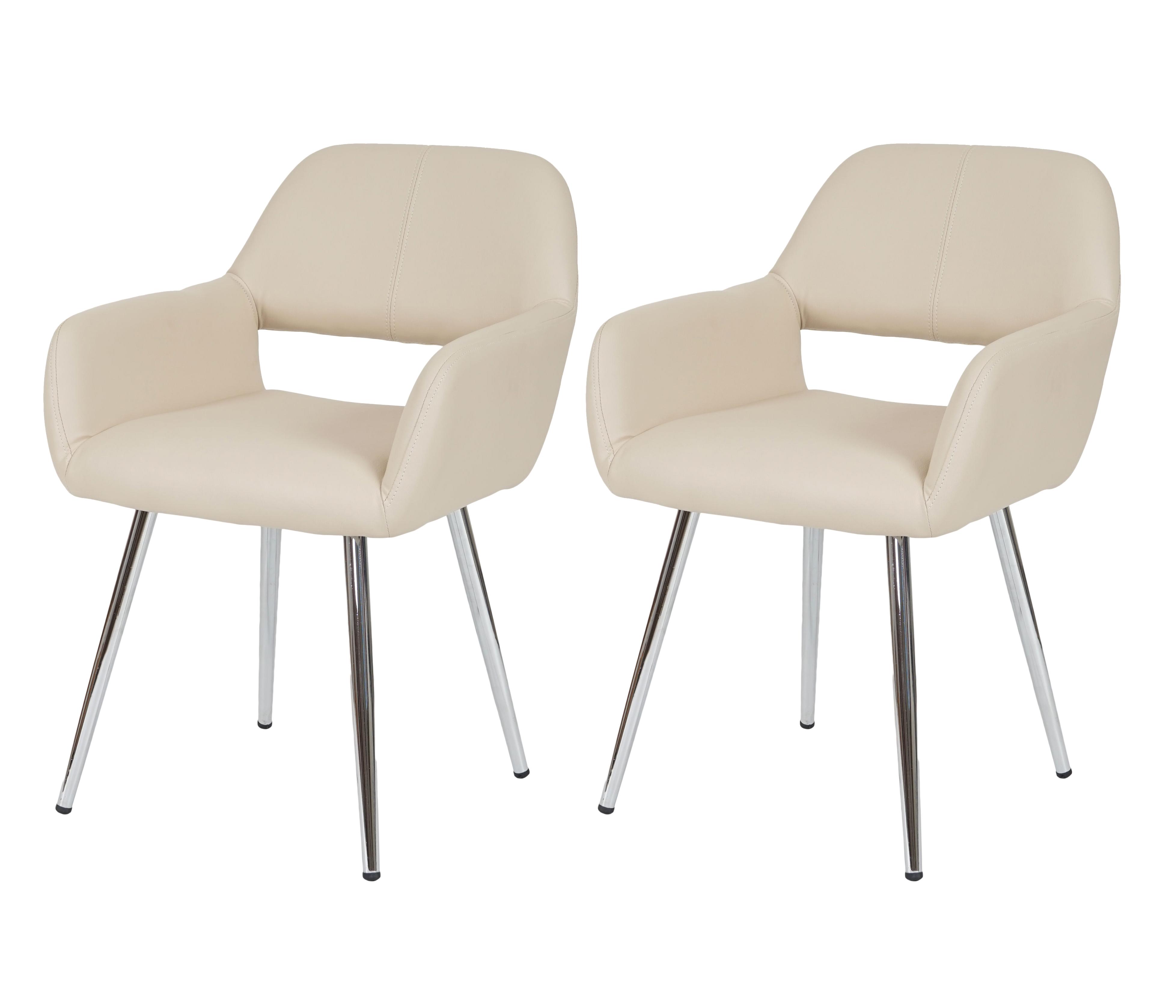 Lote 2 sillas de comedor o cocina CALISA, gran diseño con patas