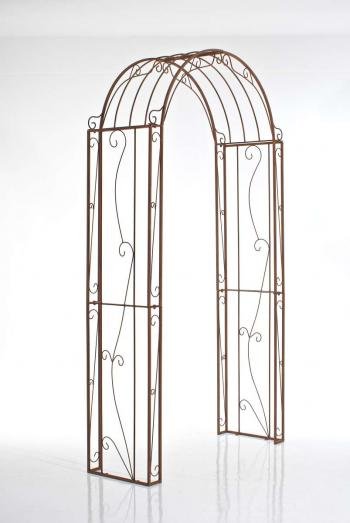Arco metálico para Jardín SOFIA marrón, 228x123 cm - Homy.es