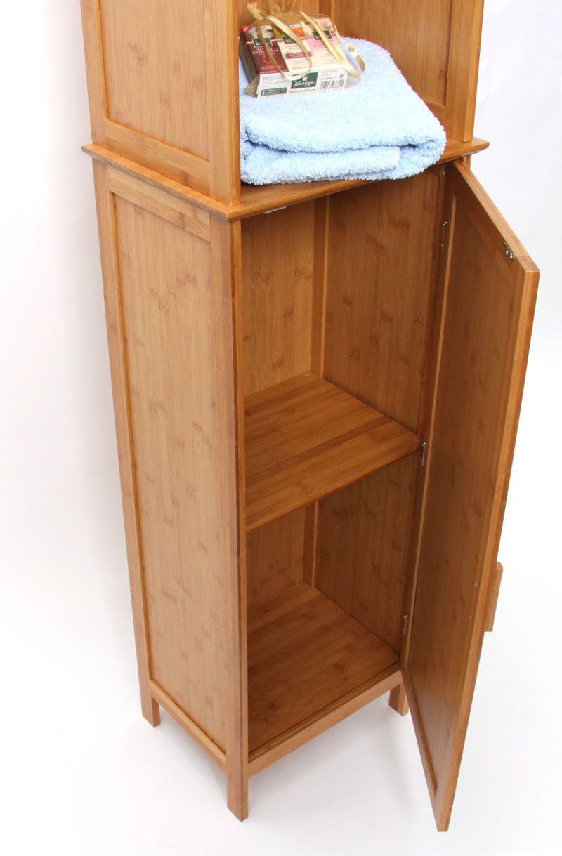 Mueble de baño BAMBOO, una puerta, 190x40x30 cm - Homy.es