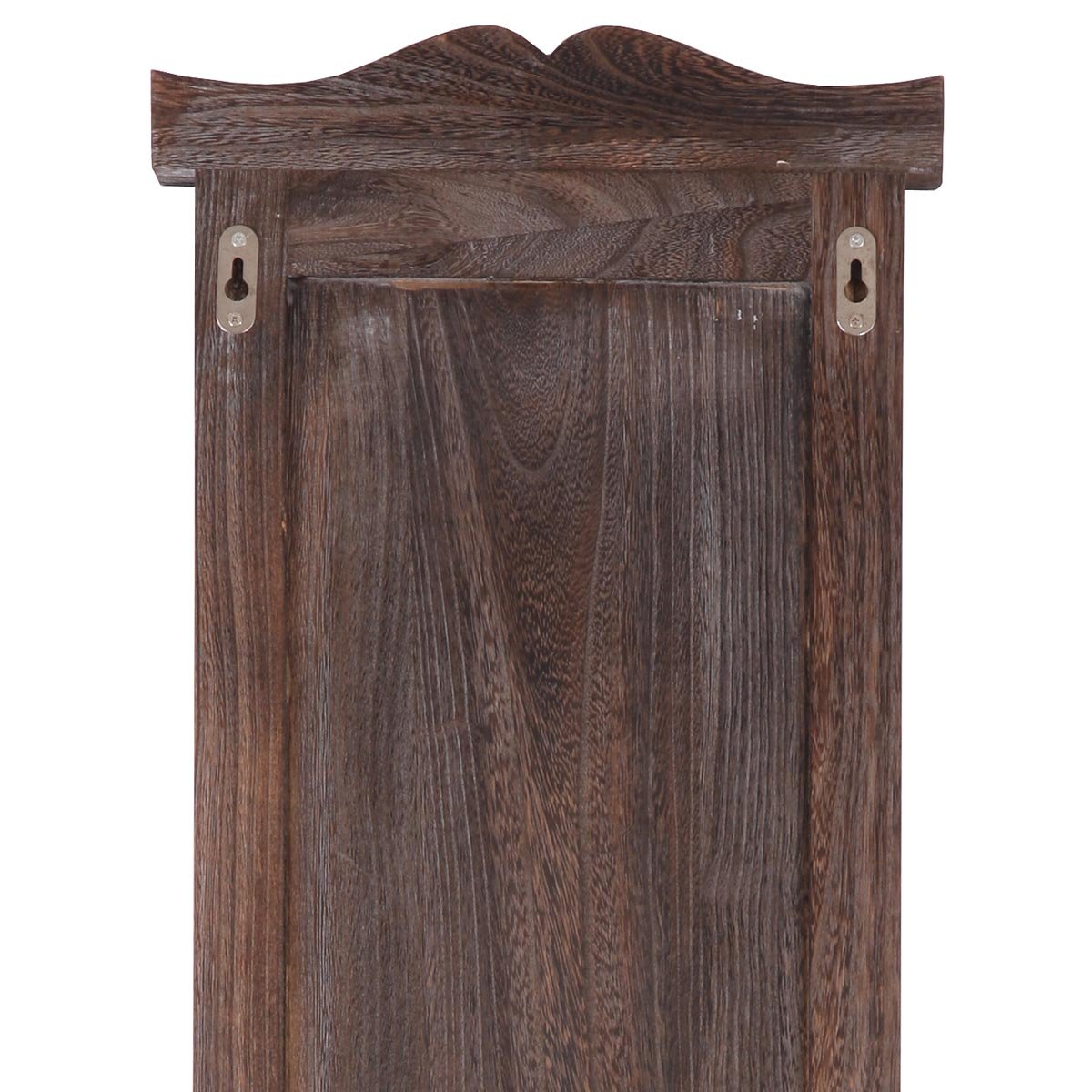 Lote 2 percheros de parez en madera 109x28x3 5 cm estilo vintage marron Homy.es