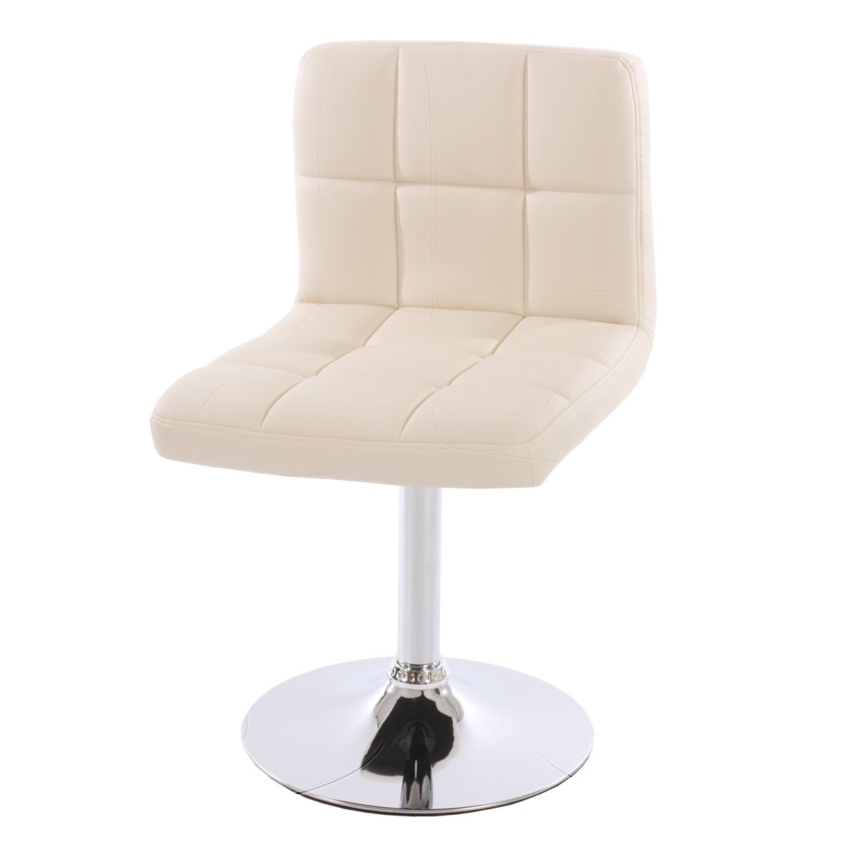 Conjunto de 6 sillas de Cocina GENOVA, Giratorias Crema - Homy.es