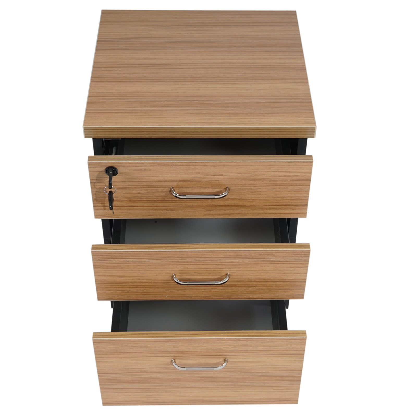 Archivador con ruedas VANCOUVER, color haya