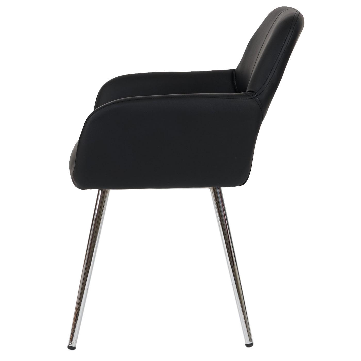 Silla de comedor o cocina CALISA, gran diseño con patas metálicas