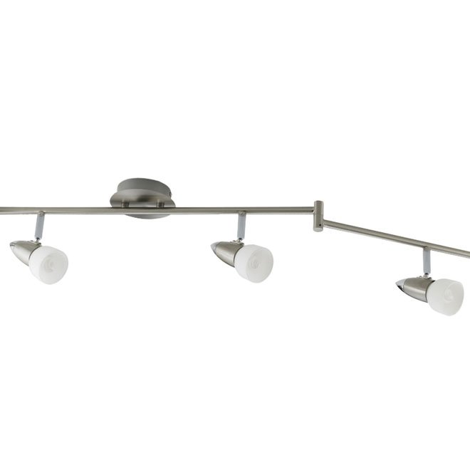 Lámpara de techo GU10 con barras giratorias y 6 apliques - Homy.es