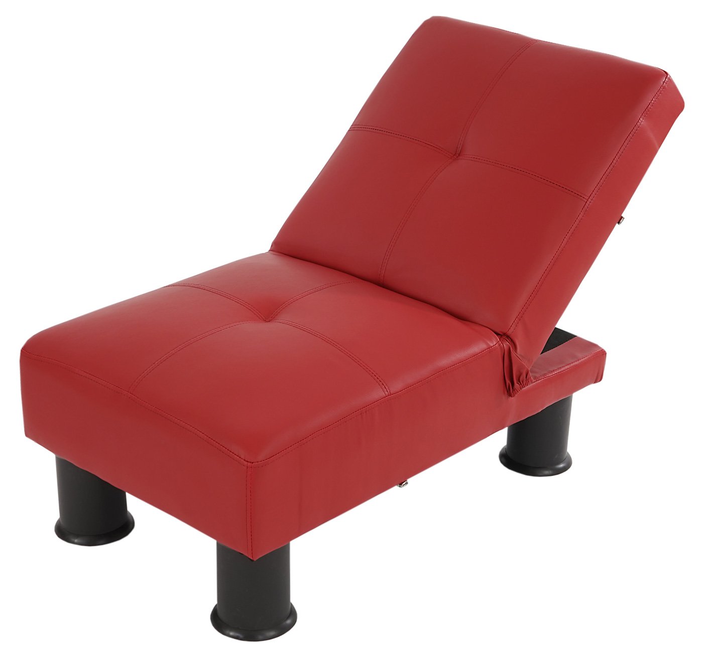 Sofa Cama modular MELBOURNE II, en Piel color rojo Homy.es