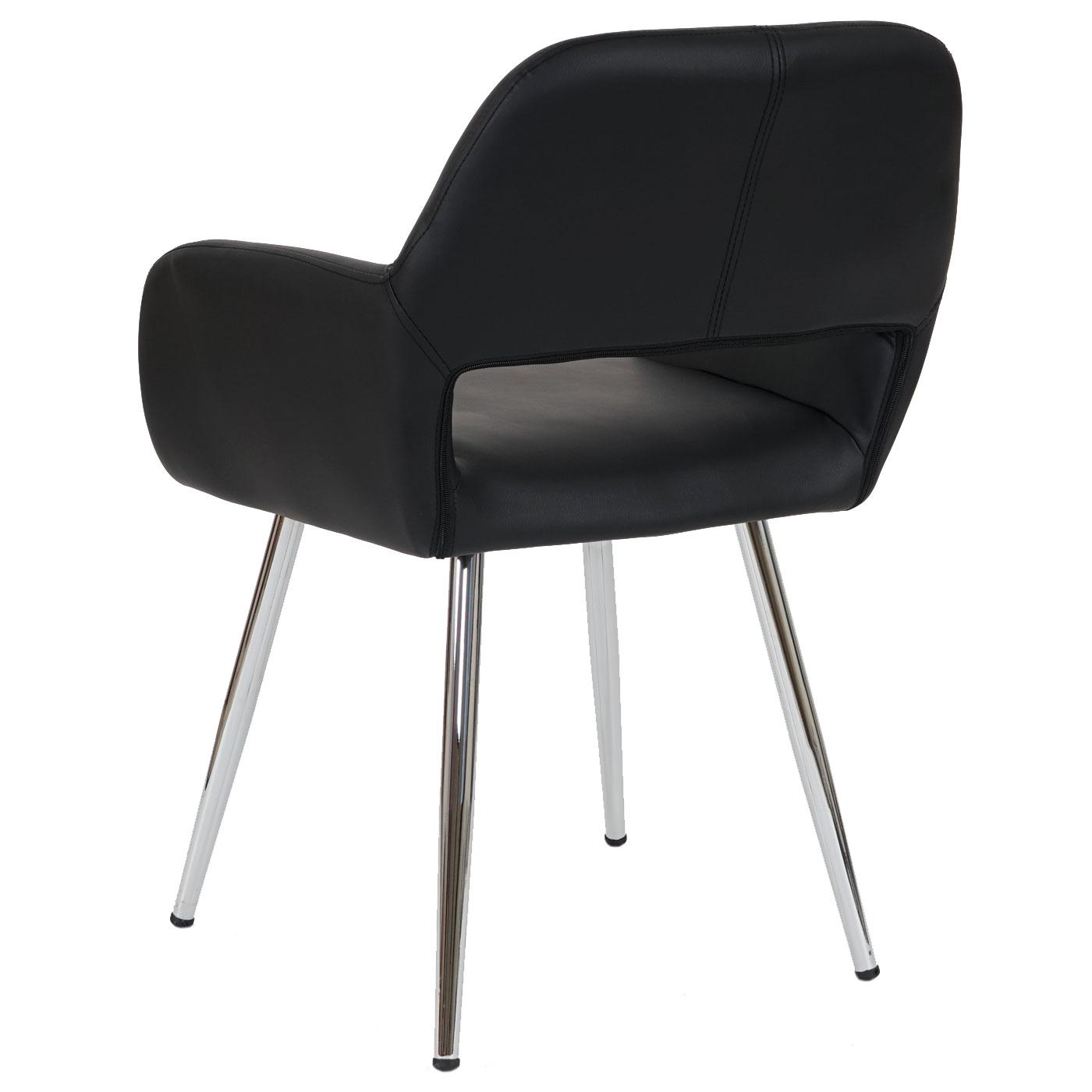 Silla de comedor o cocina CALISA, gran diseño con patas metálicas