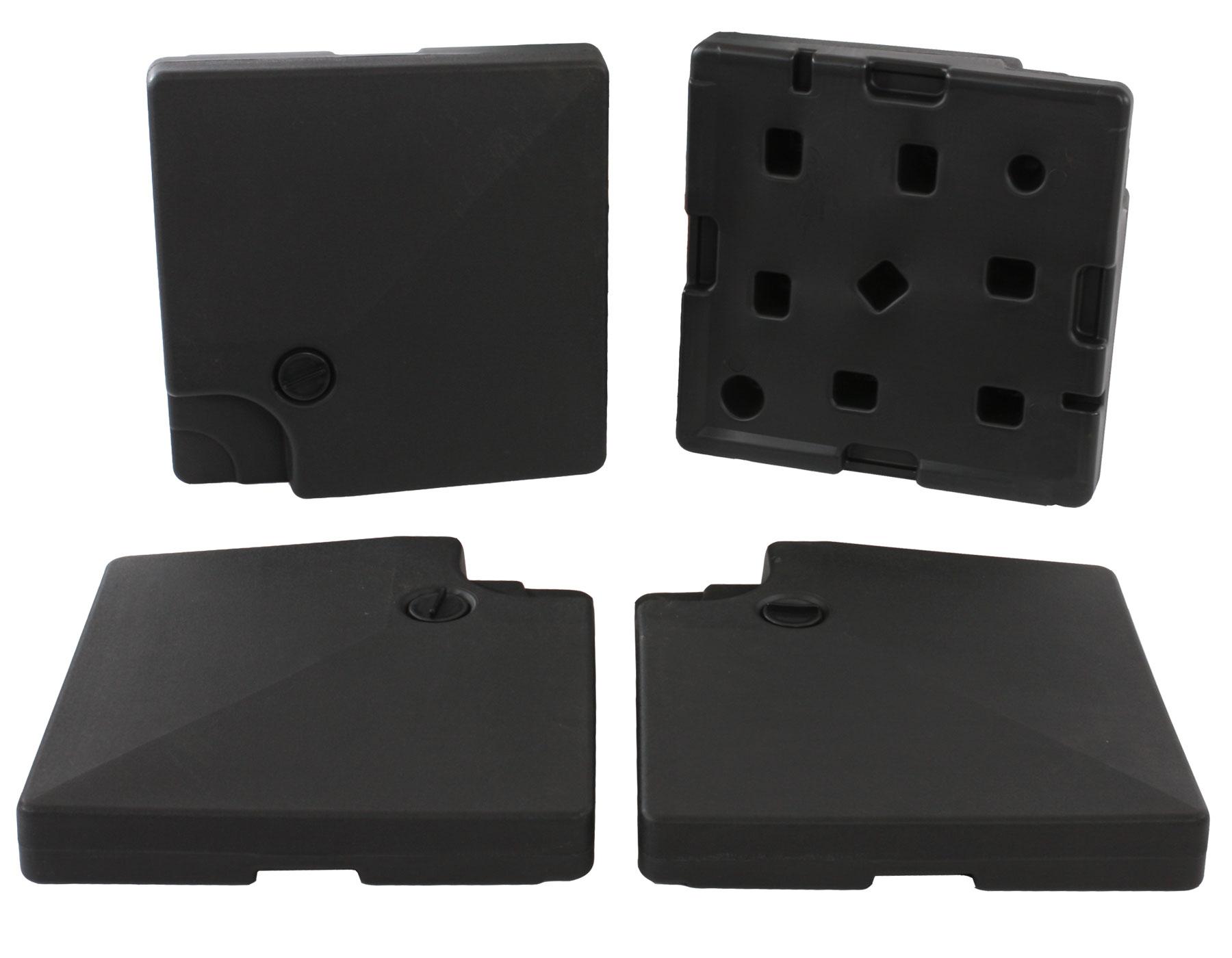 Sombrilla / Parasol APOLO CON SOPORTE Y GIRATORIA, de 3 x 4 metros, en